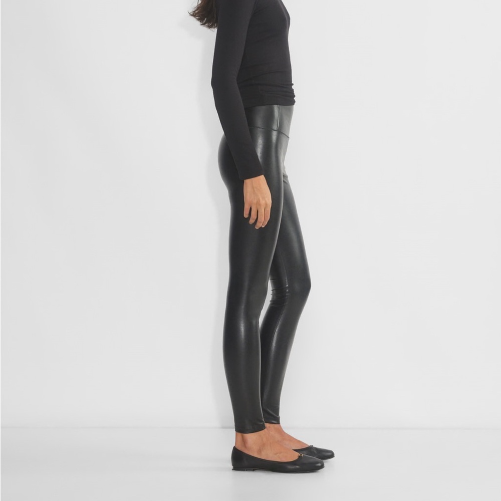 Wilfred Free Darla Pant Black Faux Leather Leggings